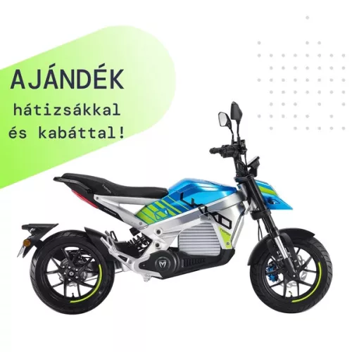 Tromox Ukko S elektromos motorkerékpár (lánc), kék