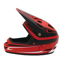 Yotsuba Hole Shot bukósisak, piros-fekete, 48-58 cm