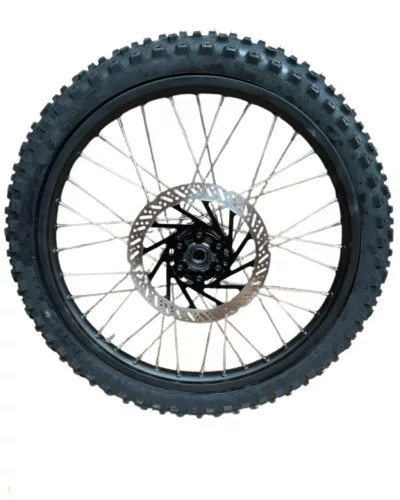 Talaria, komplett első kerék féktárcsával, 1.4x19col, 70/100-19col offroad [TL5500]