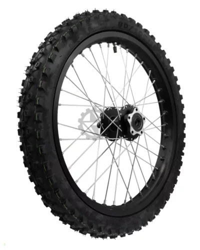 Talaria, komplett hátsó kerék (féktárcsa nélkül) 1.6x17col, 80/100-17 offroad [TL2500 MX]