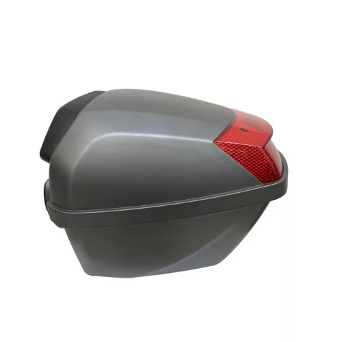 N moto szállítódoboz (30 l), szürke